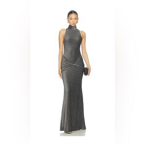 Delfi Collective Roya Dress in Gunmetal